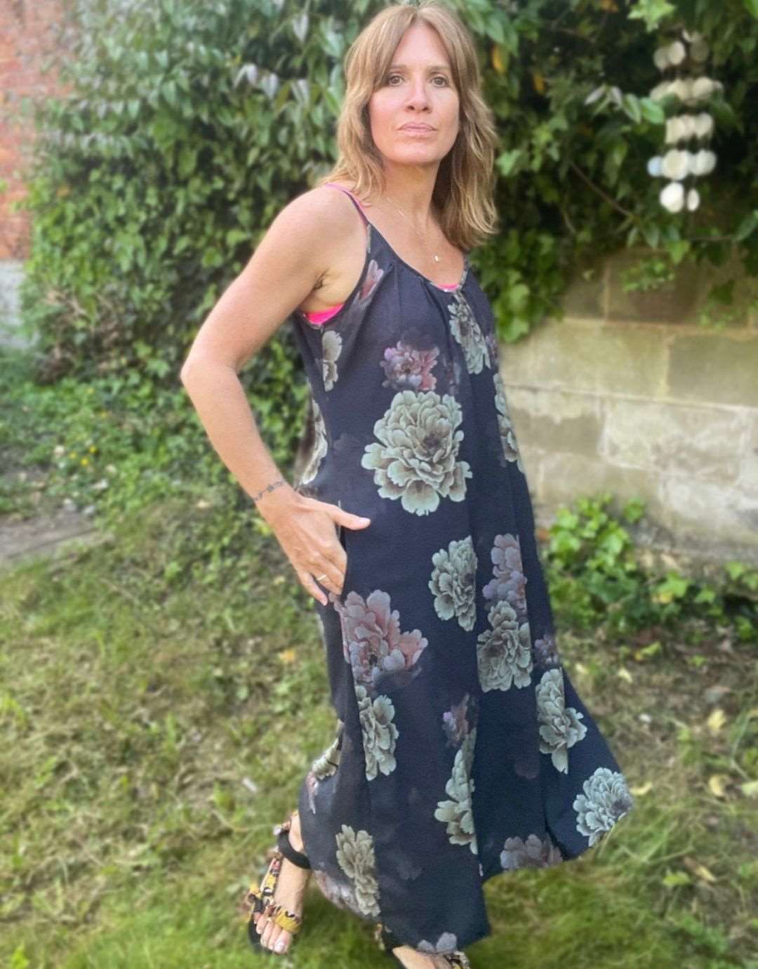 Vikki Scoop Back Dress - Hanova Studio