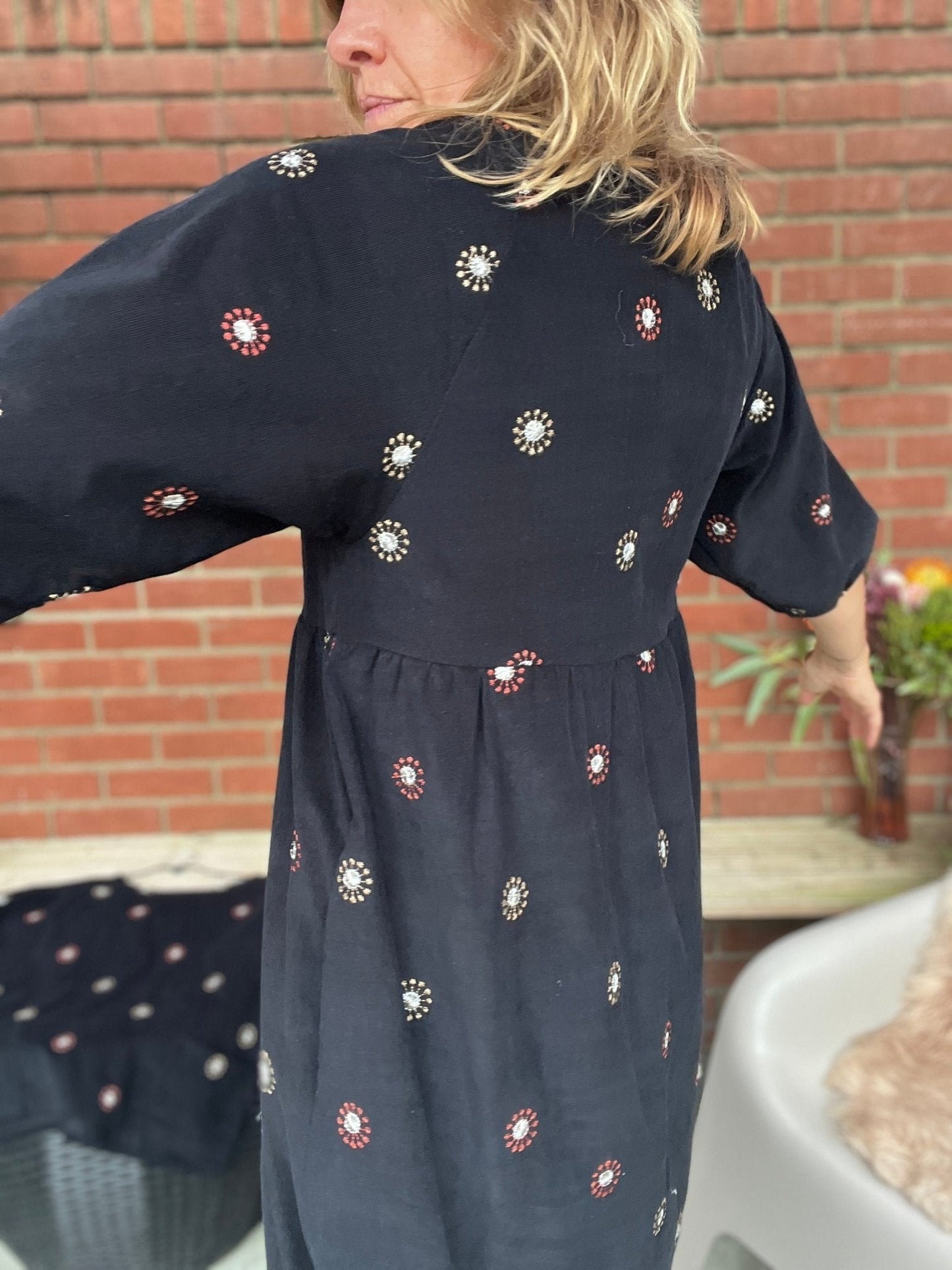 Kay Dress in Needlecords - Hanova Studio
