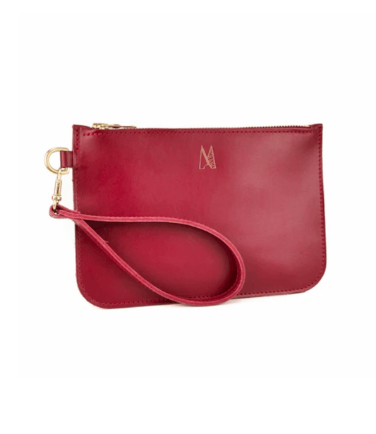 Leather Clutch Purse - Hanova Studio