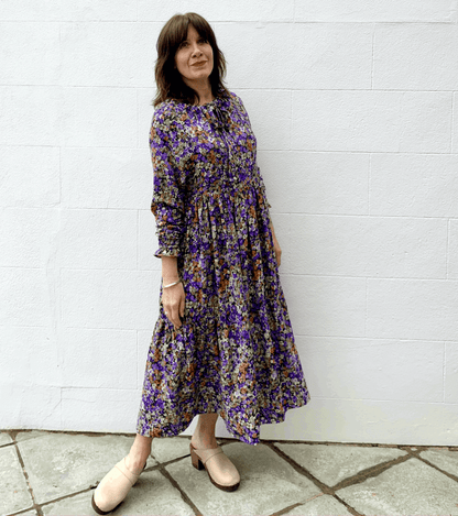Nova Gown in Floral Bloom - Hanova Studio