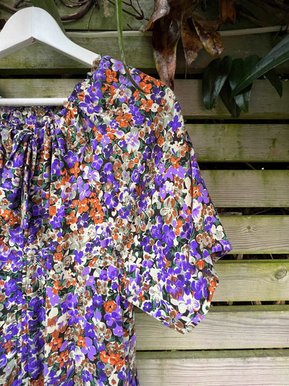 Nova Gown in Floral Bloom - Hanova Studio
